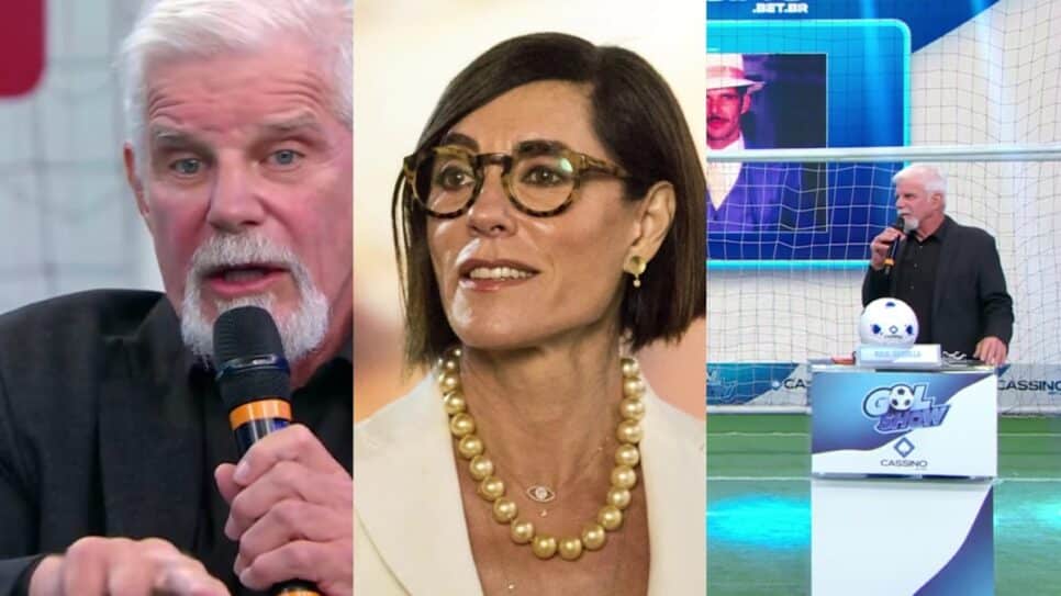 Raul Gazolla expôs no Ratinho sobre cena íntima gravada com Torloni e situação que viveram (Foto: Reprodução/ SBT/ Montagem)