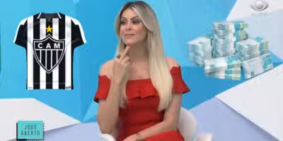 Renata Fan confirma reforço de R$2,8M ao Atlético-MG (Reprodução: Band)