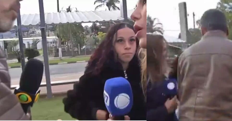 Repórteres da Band e Record batem boca ao vivo - Foto: Montagem