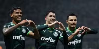 Veiga e mais um craque dando adeus no Palmeiras (Reprodução: Cesar Greco)
