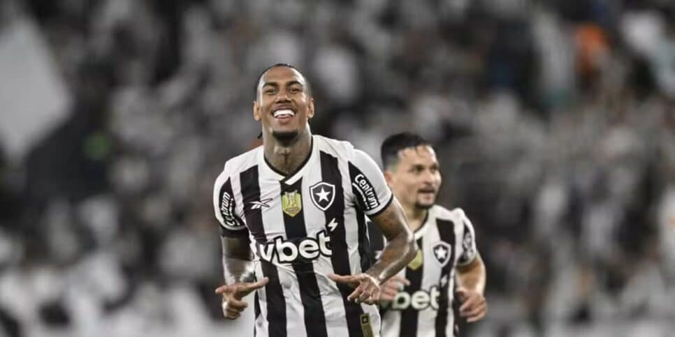 Rwan Cruz não seguirá no Botafogo nesta temporada (Reprodução: André Durão)