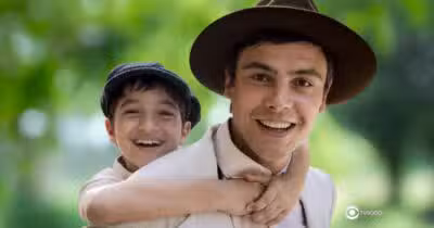 Samir e Candinho em Êta Mundo Melhor (Foto: Reprodução / Globo / Montagem TV Foco)