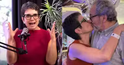 Sandra Annenberg, casada há 28 anos, expõe vida sexual: “Prazer (Foto: Reprodução/Montagem TV Foco)
