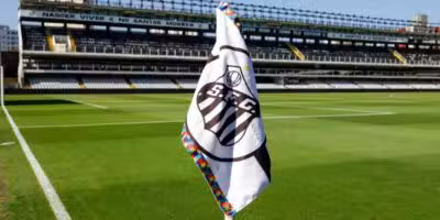 Craque do Santos dando adeus e Teixeira ciente (Reprodução: Internet)