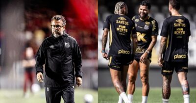 Cleber Xavier faz limpa no Santos e 3 joias podem dar adeus - Montagem / TV FOCO