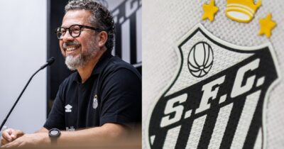 Cléber Xavier não é mais técnico do Santos - Montagem / TV FOCO