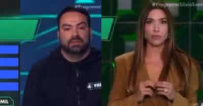 Participante do Show do Milhão perde por responder pergunta mais fácil do mundo de maneira errada (Foto: Reprodução/ SBT/ Montagem)
