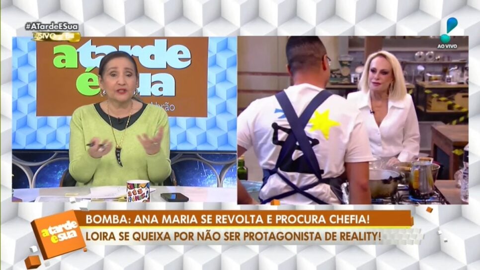 Sonia Abrão detona edição do "Chef de Alto Nível" por não ter explorado choro e protagonismo de Ana Maria Braga (Foto: Reprodução/ RedeTV!/ YouTube)