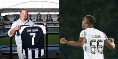 Textor crava sobre saída de dupla de Cuiabano no Botafogo  (Reprodução: Vitor Silva)