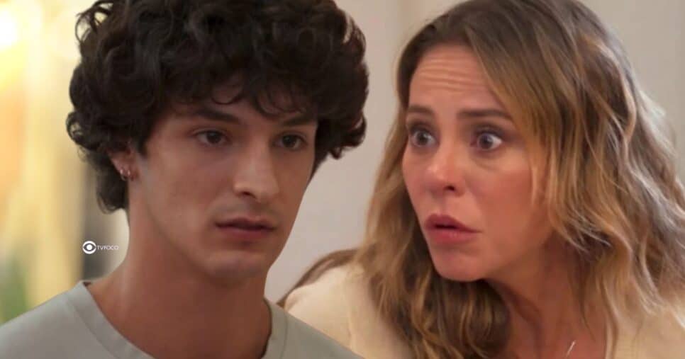 Tiago e Heleninha em Vale Tudo (Foto: Reprodução / Globo / Montagem TV Foco)