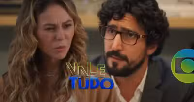 Quebra-pau com Ivan faz Heleninha desaparecer do mapa em Vale Tudo (Foto: Reprodução/ Globo/ Montagem)