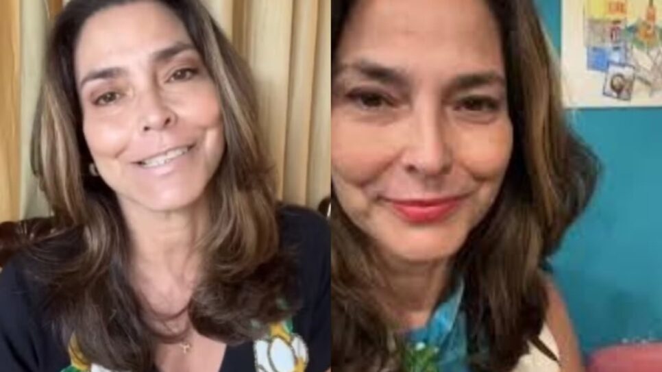 A famosa vive assim hoje em dia (Foto: Reprodução/ Instagram/ Montagem)