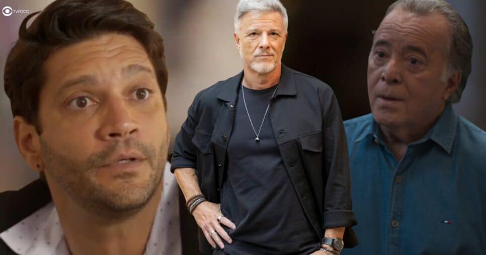 Vanderson, Jaques e Abel em Dona de Mim (Foto: Reprodução / Globo / Montagem TV Foco)