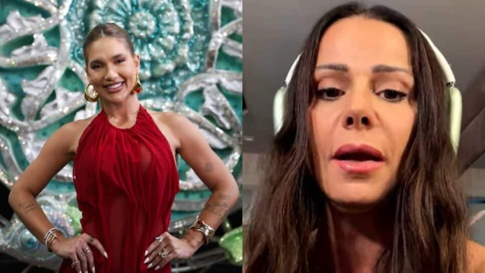 Viviane Araújo expõe o que pensa de Virginia Fonseca com sinceridade (Foto: Reprodução/ LeoDias TV/ Instagram/ Montagem)