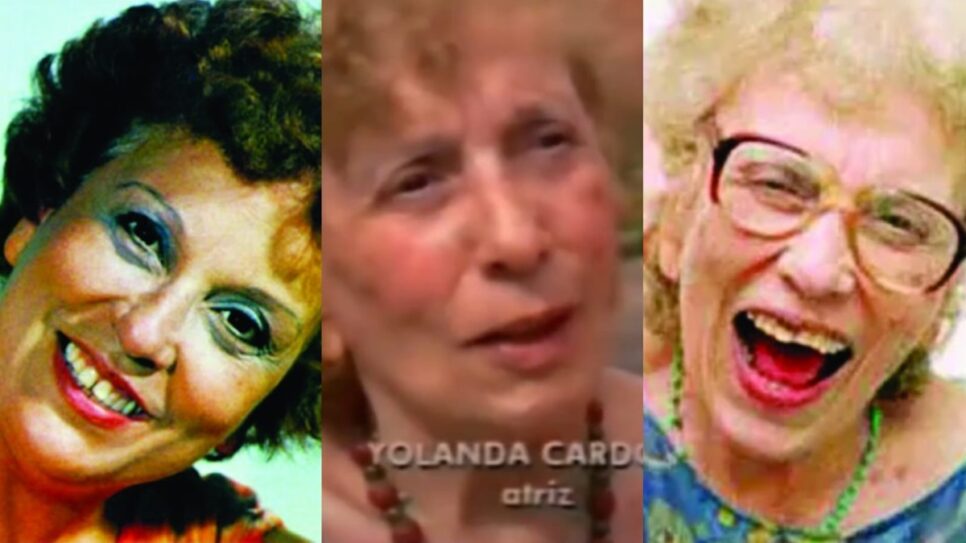 Atriz Yolanda Cardoso, de "A Viagem" (75) e outras novelas, viveu últimos anos no Retiro dos Artistas e morreu sem parentes vivos (Foto: Reprodução/ Internet/ Montagem)