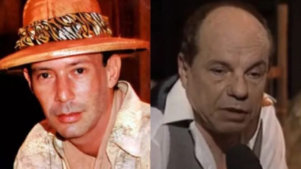Atores que deram vida ao Zaqueu e deputado Chaguri, morreram de AIDS após Pantanal (Foto: Reprodução/ Internet/ Montagem)