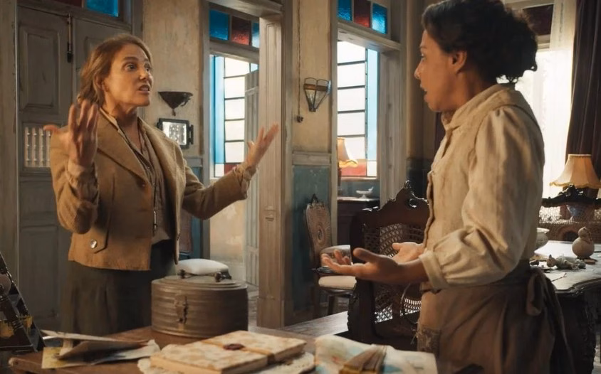 Zulma (Heloisa Périssé) e Zenaide (Evelyn Castro) em Êta Mundo Melhor! (Foto: Reprodução / Globo) Zulma (Heloisa Périssé) e Zenaide (Evelyn Castro) em Êta Mundo Melhor! (Foto: Reprodução / Globo)