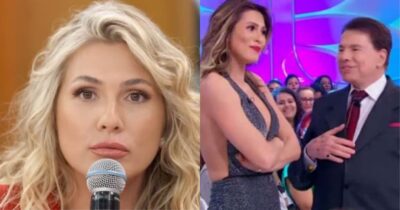A Lívia Andrade no Encontro / Lívia Andrade e Silvio Santos - Montagem
