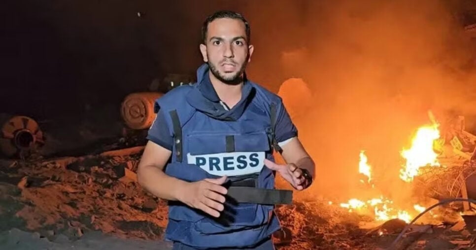 Jornalista da Al Jazeera Anas al-Sharif (Foto: Reprodução/Al Jazeera)