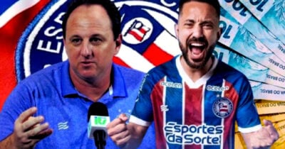 Veja quanto ganha Éverton Ribeiro e Rogério Ceni (Foto Reprodução/Montagem/Lennita/Tv Foco/Bahia Oficial/Felipe Oliveira)