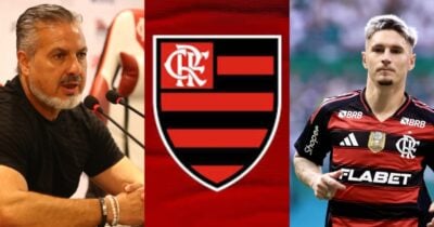 Boto bate martelo e comunica sobre adeus de Varela no Flamengo - Foto: Montagem