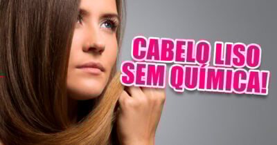 Cabelo liso sem química (Foto: Reprodução)