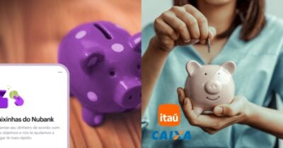 Caixinha do Nubank ou poupança Caixa: Quanto rende R$ 20 mil? (Foto: Reprodução/ Internet)