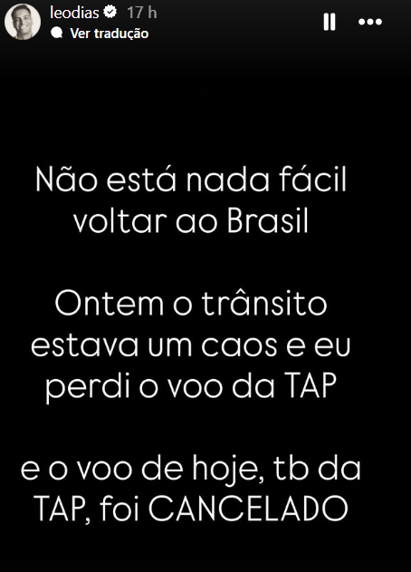 Léo Dias sai do ar na Band, é substituído e agora já descobrimos o porquê -Foto: Instagram