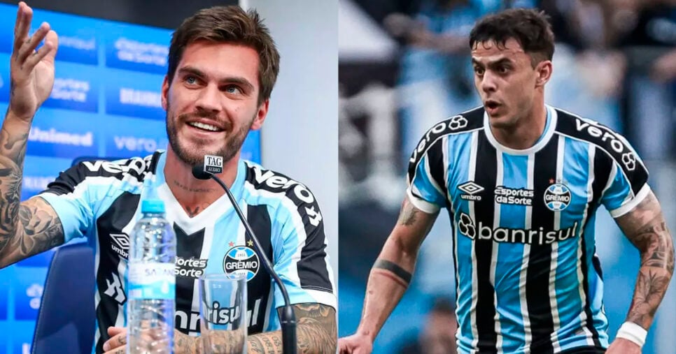 Carballo - Nathan - Grêmio (Foto: Reprodução)