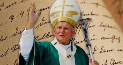 Carta psicografada do Papa João Paulo II (Foco: Reprodução)