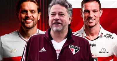 Casares - São Paulo - Rafael Tolói e Cedric Soares (Foto: Reprodução)