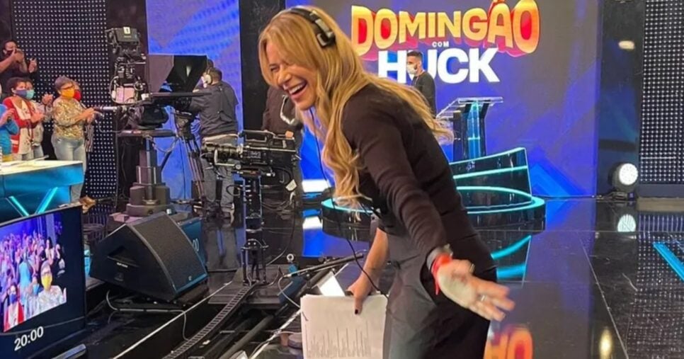 Dany Bananinha no Domingão (Foto: Reprodução/ Internet)