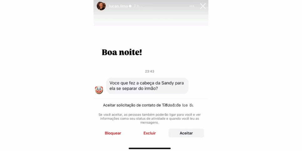 Postagem de Lucas Lima (Foto: Reprodução / Instagram)