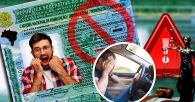Detran informa o que
cancela a CNH dos motoristas (Foto Reprodução/Montagem/Lennita/Tv Foco/Canva)