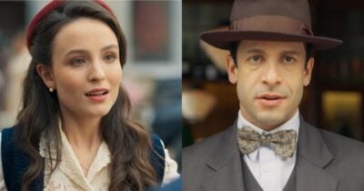 Estela se entrega a Celso em troca de dinheiro - Montagem/TV FOCO