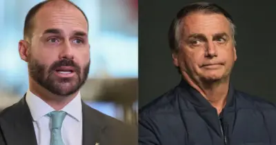 Policia Federal revela mensagens chocantes de Eduardo Bolsonaro ao pai, Jair Bolsonaro: “Ingrato do C*RALHO”