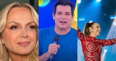 Eliana, Celso Portiolli e Ivete Sangalo - Foto: Montagem