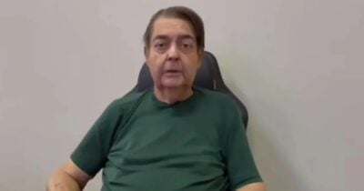 Chega agora nova informação sobre Fausto Silva, internado há 3 meses e lutando pela vida - Foto; Montagem