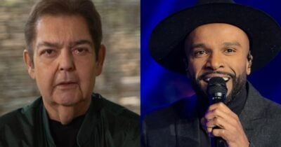 Faustão faz PIX errado para Alexandre Pires e não aceita devolução - Foto: Montagem