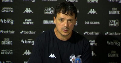 Fernando Diniz ganha xerife no Vasco (Foto: Glovo Esporte/ TV Globo)