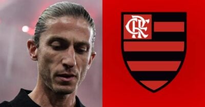 Filipe Luís no Flamengo - Foto: Montagem