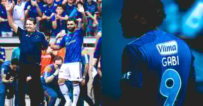 Gabigol vem sendo reserva no Cruzeiro (Foto: Reprodução - Instagram)