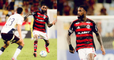 Gerson no Flamengo (Foto: Reprodução)