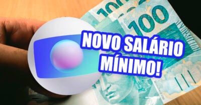 Globo - Novo Salário Mínimo (Foto: Reprodução)