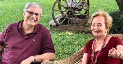Glória Menezes recebe notícia de Tarcísio Menezes (Foto: Instagram)