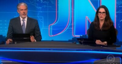 Substituta de Renata interrompe JN com notícia jamais esperada - Foto: Globo