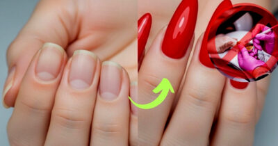 Saiba como economizar e ter unhas longas sem gastar com alongamento (Foto Reprodução/Montagem/Canva/Lennita/Tv Foco)