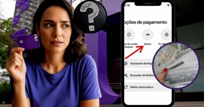 Saiba como eliminar os juros dos boletos pelo Nubank (Foto Reprodução/Montagem/Tv Foco/NU/Lennita/Canva)