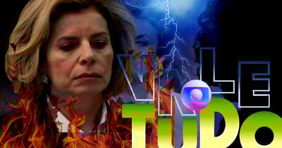 Odete Roitman leva a pior e é esfaqueada em Vale Tudo por quem menos imaginava (Foto Reprodução/Montagem/Lennita/TV Foco/Canva/Globo)
