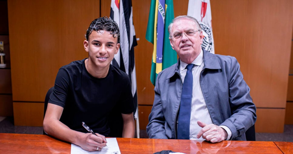 Osmar Stabile, presidente do Corinthians, participou das tratativas para renovar com Gui Amorim (Foto: Reprodução)